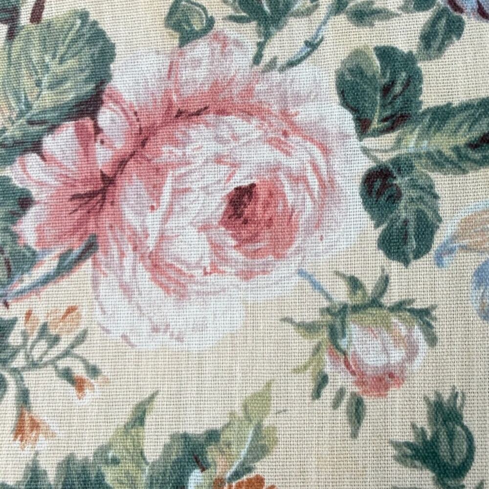 VTG Floral Ruffled Throw Pillows Cottagecore Shabby Chic Grandmacore Cluttercore - Picture 5 of 5